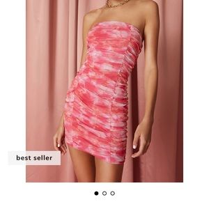 Superdown Strapless Dress
